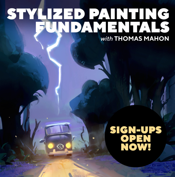 【拼车中】Thomas Mahon-风格化绘画基础-underpaintacademy（A193）-爱画画的卷心菜