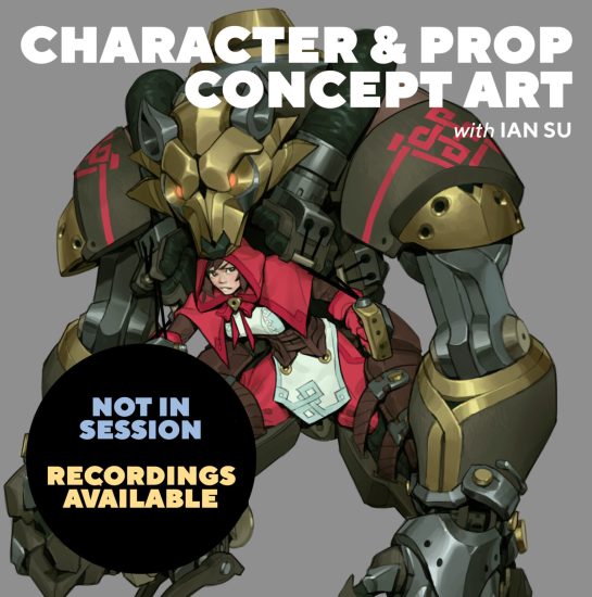 A032-角色与道具概念艺术-爱画画的卷心菜