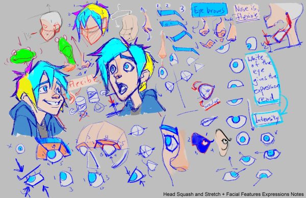 图片[1]-A086-动画人物发明-爱画画的卷心菜