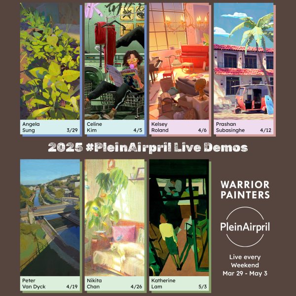 图片[1]-A147-PleinAirpril现场演示（2023-2025）-爱画画的卷心菜