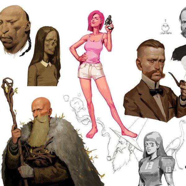 图片[2]-A068-进行创意素描-爱画画的卷心菜