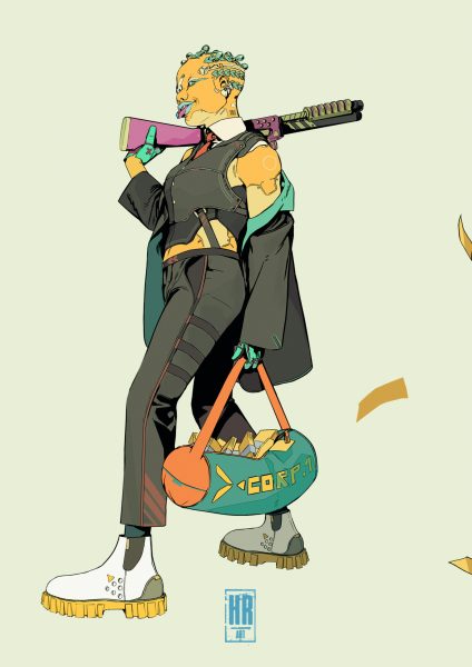 图片[4]-A065-线条和角色艺术-爱画画的卷心菜