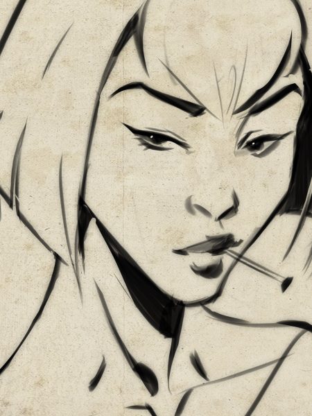 图片[3]-A033-从想象中绘制面孔-爱画画的卷心菜