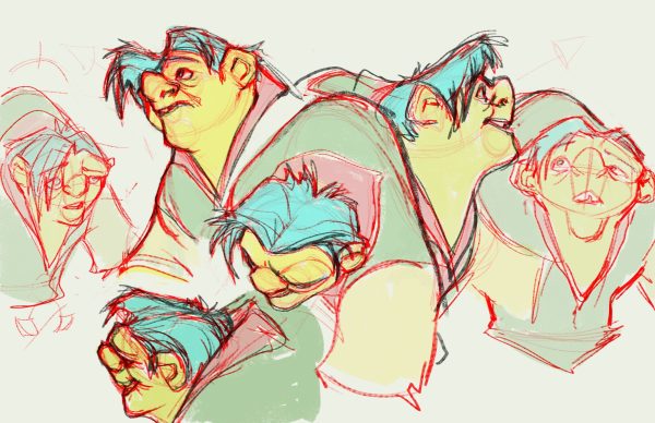 图片[4]-A086-动画人物发明-爱画画的卷心菜