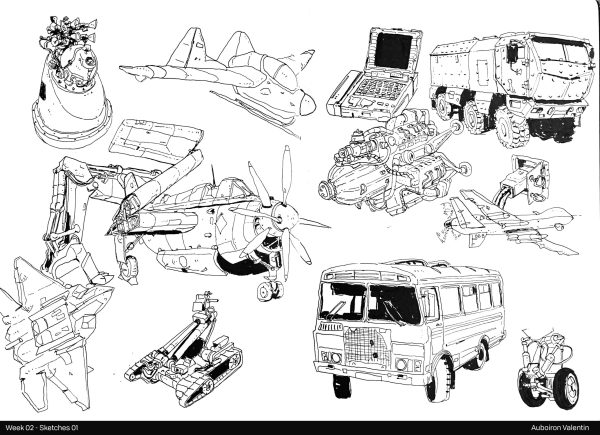 图片[5]-A044-制作的机甲、车辆和道具-爱画画的卷心菜