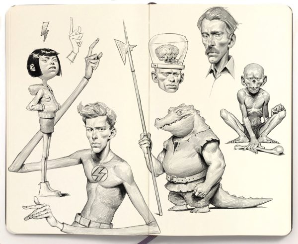 图片[6]-A068-进行创意素描-爱画画的卷心菜