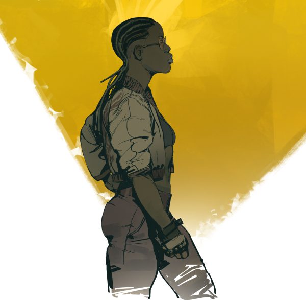 图片[1]-A065-线条和角色艺术-爱画画的卷心菜