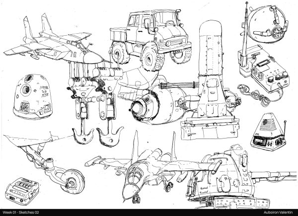 图片[14]-A044-制作的机甲、车辆和道具-爱画画的卷心菜