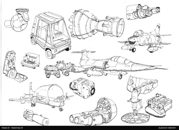 图片[15]-A044-制作的机甲、车辆和道具-爱画画的卷心菜