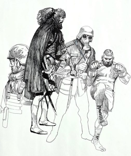 图片[58]-A058-Faraz Shanyar 的动态角色概念图-爱画画的卷心菜