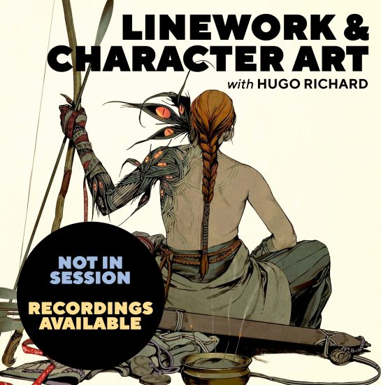 A065-线条和角色艺术-爱画画的卷心菜