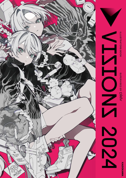 图片[3]-F004-日本超人气插画年鉴《VISIONS 2022-2024 ILLUSTRATORS BOOK》电子版-爱画画的卷心菜