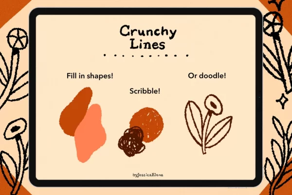 图片[3]-F007-Crunchy Lines笔刷包（适用于描线、线稿和质感边缘）-爱画画的卷心菜