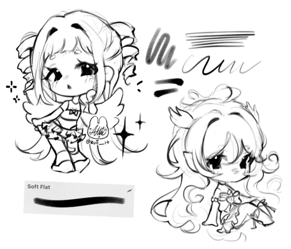 图片[3]-F027-Allie大师笔刷套装-爱画画的卷心菜