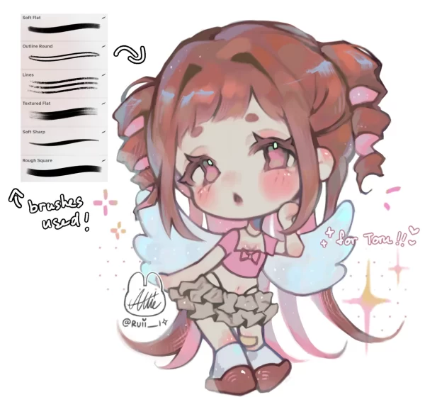 图片[4]-F027-Allie大师笔刷套装-爱画画的卷心菜