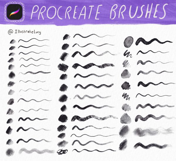 图片[8]-F015-Procreate Mega Set Bundle 终极套装（素描+绘画+纹理三合一工具包）-爱画画的卷心菜