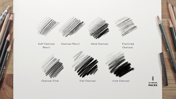 图片[3]-F014-专业素描画笔套装-爱画画的卷心菜