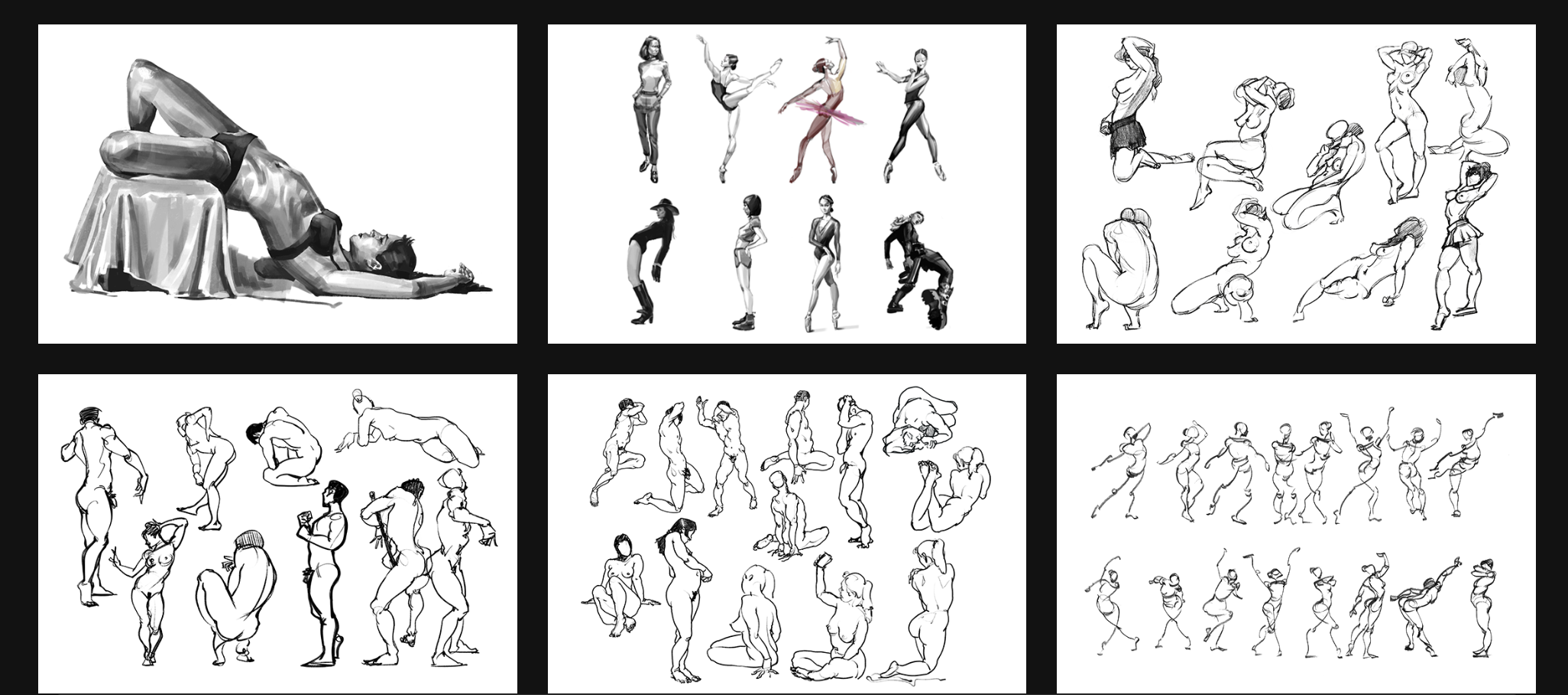 L008-从兴趣到实战的人体速写大师课-爱画画的卷心菜