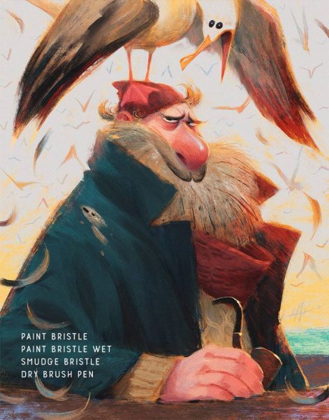 图片[5]-F017-The Painter’s MaxPack – Procreate 笔刷套装-爱画画的卷心菜