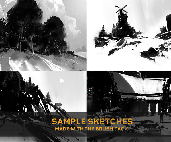 图片[5]-【ai精翻】图形构图画笔套装 -爱画画的卷心菜