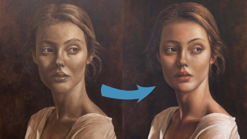 【ai精翻】掌握肖像画——写实肖像画的完整流程和演练指南-爱画画的卷心菜