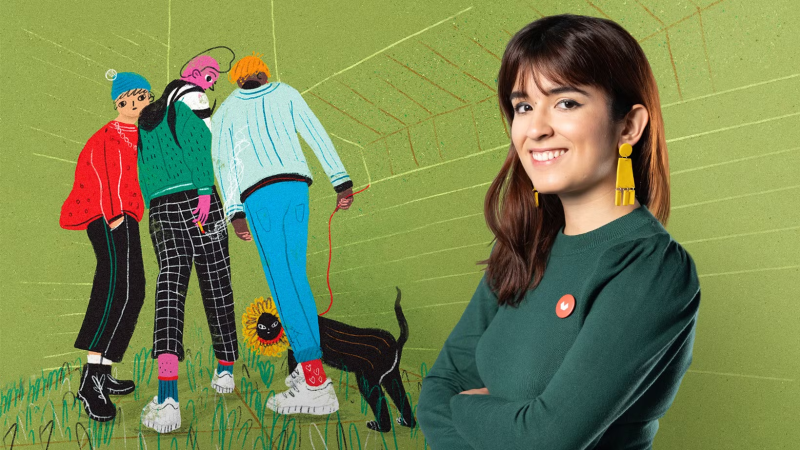 【ai精翻】逐帧动画插图-爱画画的卷心菜