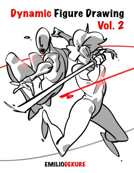 图片[2]-L017-EmilioDekure动态人物绘画参考大全 Vol.1 & 2-爱画画的卷心菜