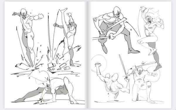 图片[3]-L017-EmilioDekure动态人物绘画参考大全 Vol.1 & 2-爱画画的卷心菜