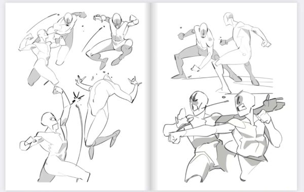 图片[4]-L017-EmilioDekure动态人物绘画参考大全 Vol.1 & 2-爱画画的卷心菜