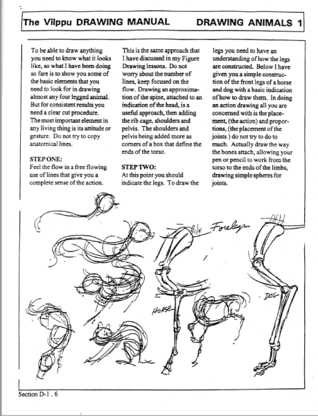 图片[3]-F045-【绘画指南】Vilppu animal drawing manual (Glenn V Vilppu)-爱画画的卷心菜