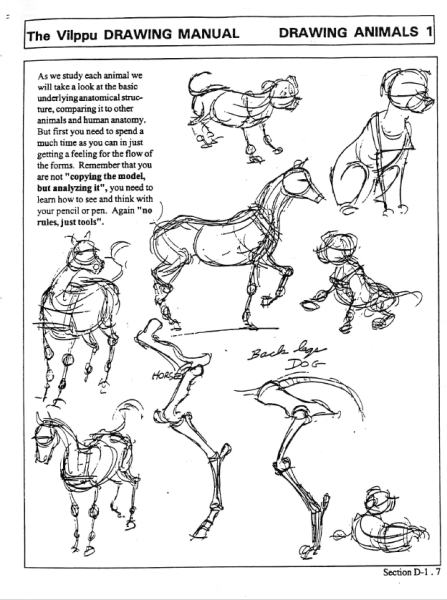 图片[4]-F045-【绘画指南】Vilppu animal drawing manual (Glenn V Vilppu)-爱画画的卷心菜