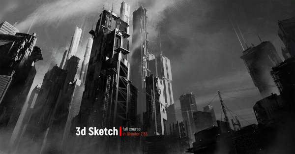 图片[1]-F0128-Blender 2.81-2.91 中的 3D 草图-爱画画的卷心菜