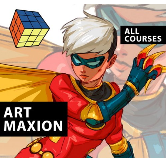 F0142-ArtMaxion课程合集：所有课程+教程-爱画画的卷心菜