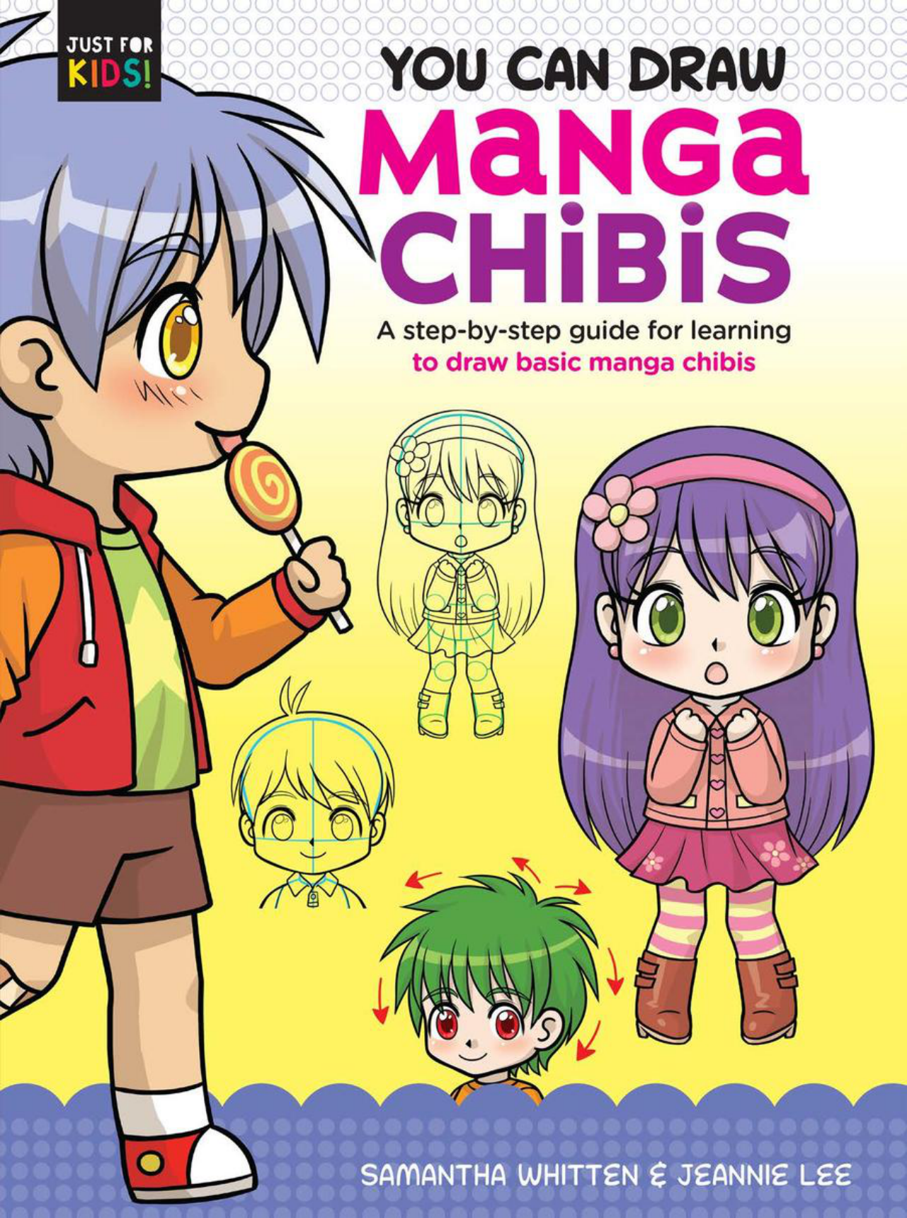 图片[1]-T1145-你也能画萌系漫画角色 分步学习指南 | You Can Draw Manga Chibis A step by step guide for learning to-爱画画的卷心菜