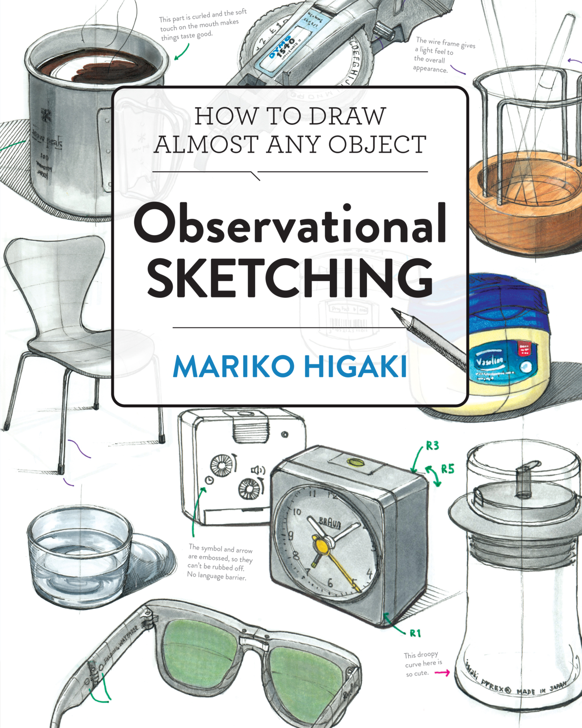 图片[1]-T1177-观测速写  作者 Mariko Higaki | Observational Sketching by Mariko Higaki-爱画画的卷心菜