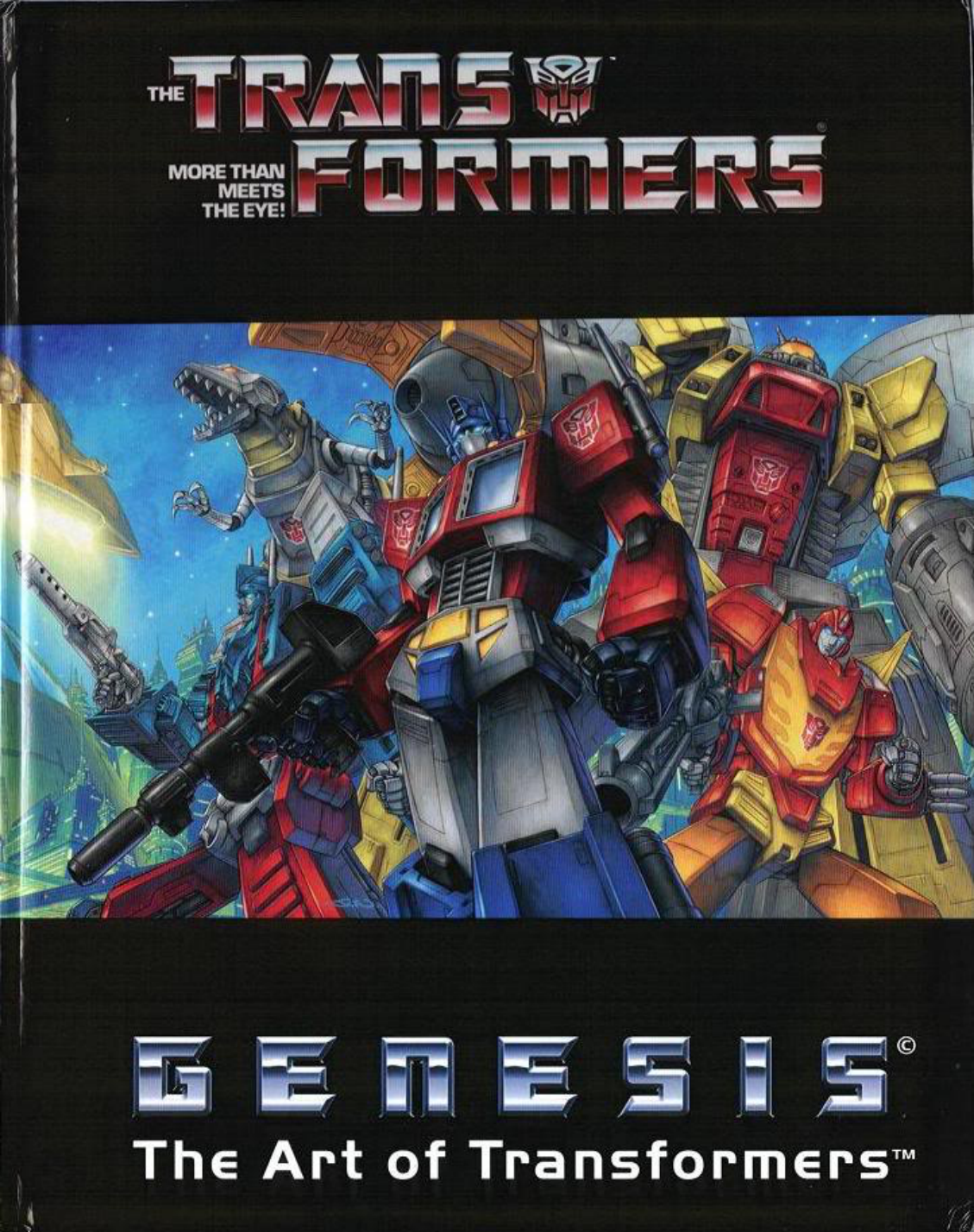 图片[1]-T1214-创世纪——变形金刚艺术集 | Genesis – The Art of Transformers-爱画画的卷心菜
