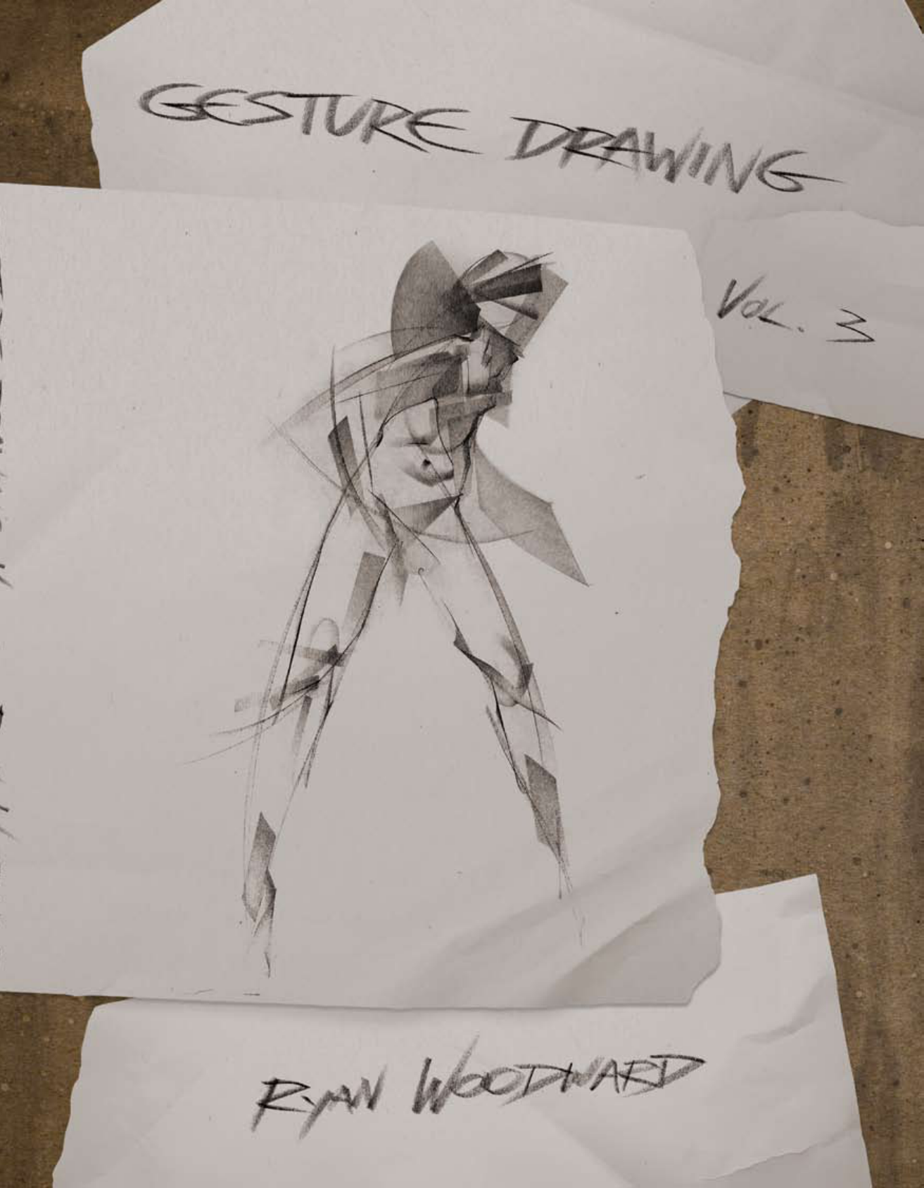 图片[1]-T1221-瑞安·伍德沃德姿态绘画 | Ryan Woodward Gesture Drawing-爱画画的卷心菜