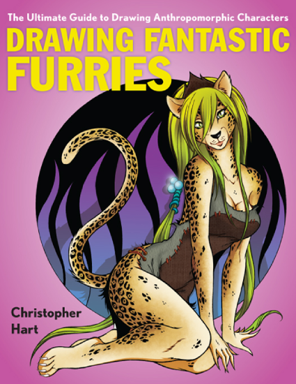 T1244-绘制奇幻拟人兽：绘画拟人角色的终极指南 | Drawing Fantastic Furries The Ultimate Guide to Drawing Anthro-爱画画的卷心菜