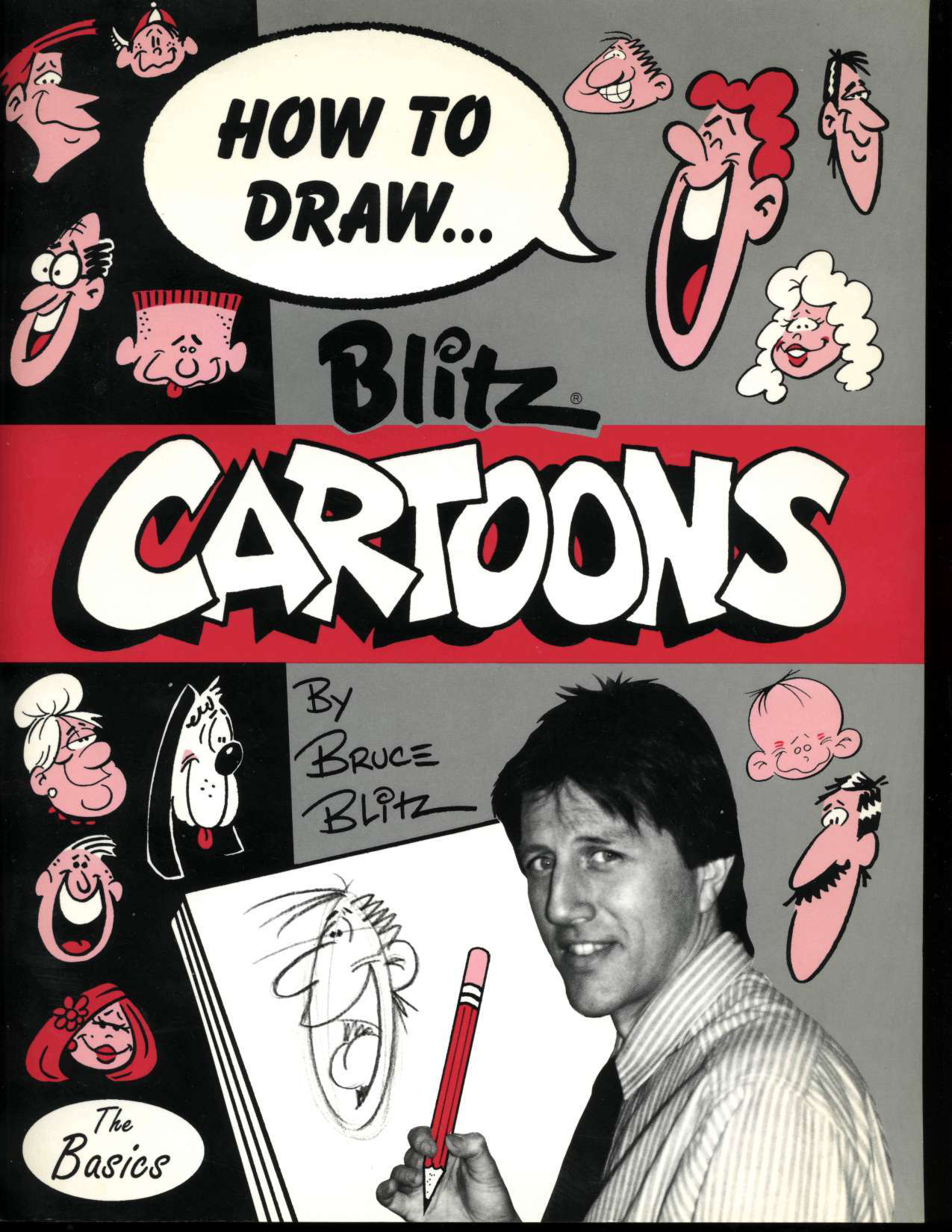 图片[1]-T125-布鲁斯·布利茨教你画布利茨漫画 | Bruce Blitz – How To Draw Blitz Cartoons-爱画画的卷心菜