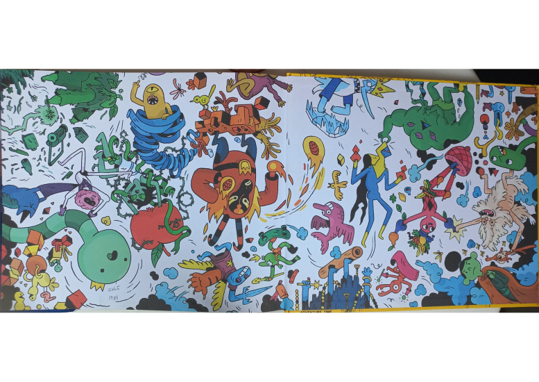 T1255-探险活宝的艺术 | The Art Of Ooo-爱画画的卷心菜