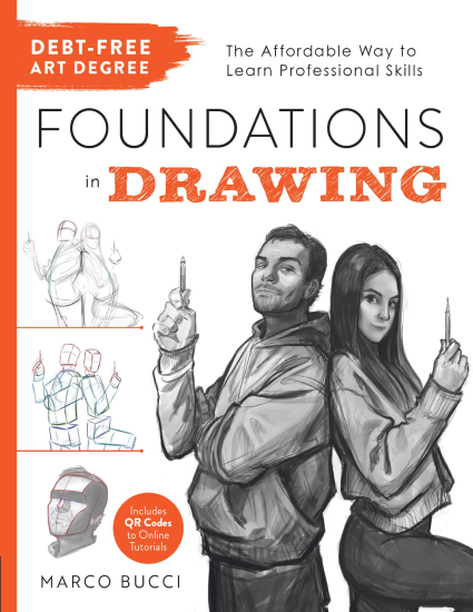 T1276-无债务艺术学位绘画基础 | Debt-Free Art Degree Foundations in Drawing-爱画画的卷心菜