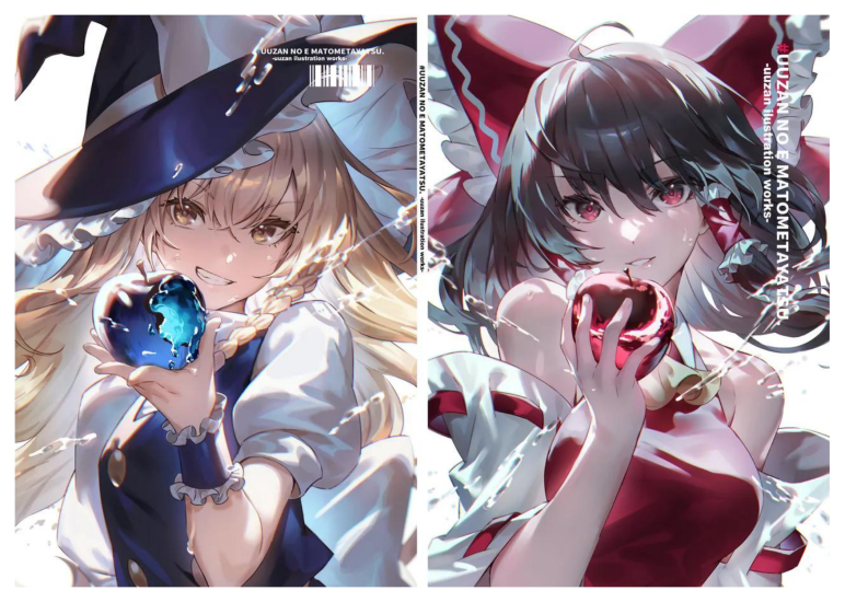 T1278-Moruchinzan 乌乌山乌乌山的绘画合集 东方Project | Moruchinzan Uuzan Uuzan no e Matometa Yatsu Touhou Project-爱画画的卷心菜