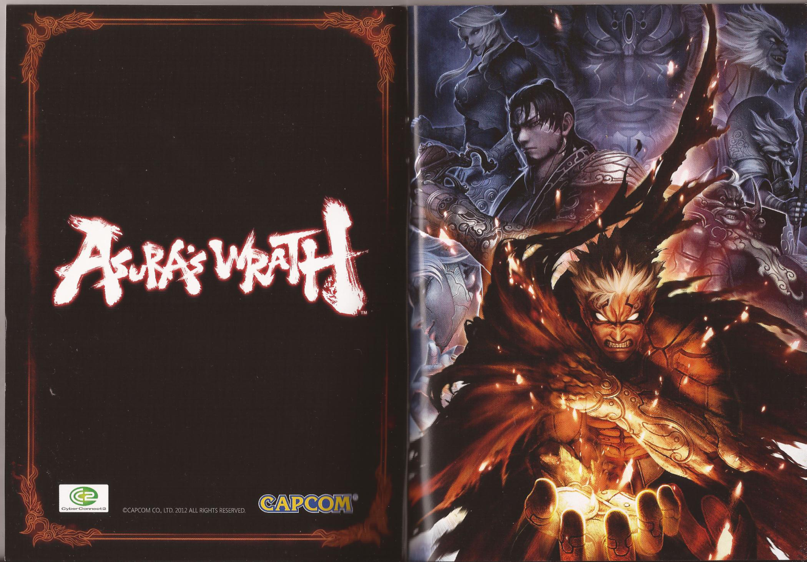 T1295-阿修罗之怒官方完全作品设定集 | Asura 39 s Wrath Official Complete Works Art Book