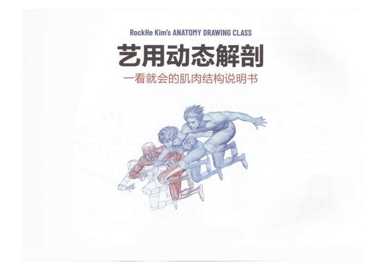 T1311-艺用动态解剖 | 艺用动态解剖 (金乐熹)-爱画画的卷心菜