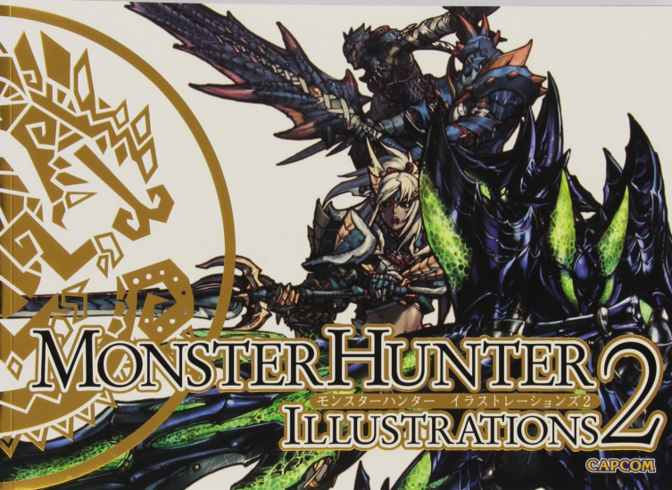 T1357-怪物猎人设定集 | Monster Hunter Illustrations Vol-爱画画的卷心菜