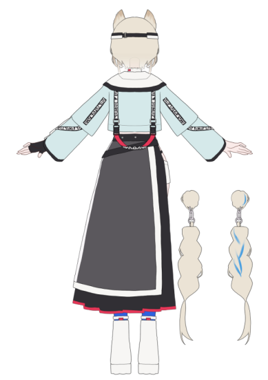 T1024-VRoidStudio 制作 | VRoidStudio Making-爱画画的卷心菜