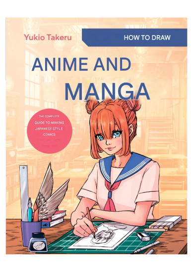 T1366-如何绘制动漫与漫画 | How to draw anime and manga-爱画画的卷心菜