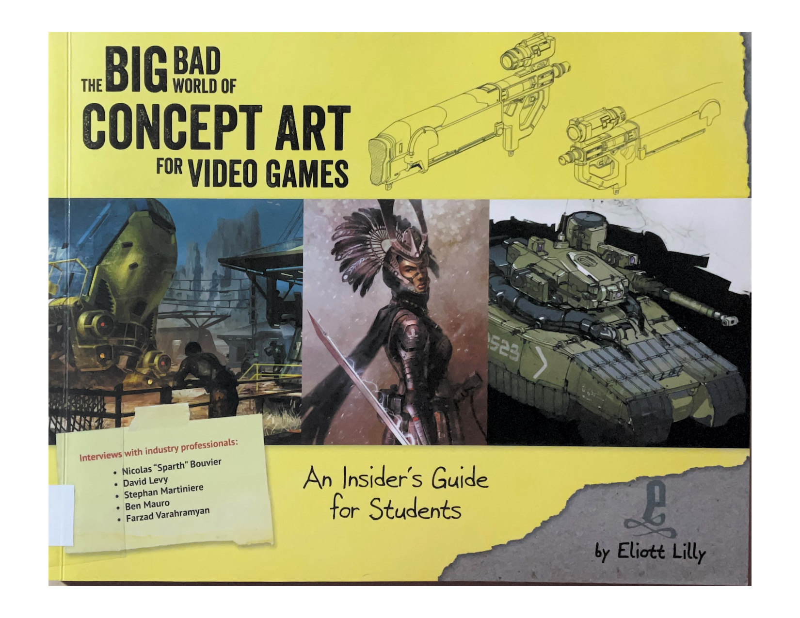 图片[1]-T1381-电子游戏概念艺术的残酷世界 Eliott Lilly | The Big Bad World of Concept Art for Video Games Eliott Lilly-爱画画的卷心菜