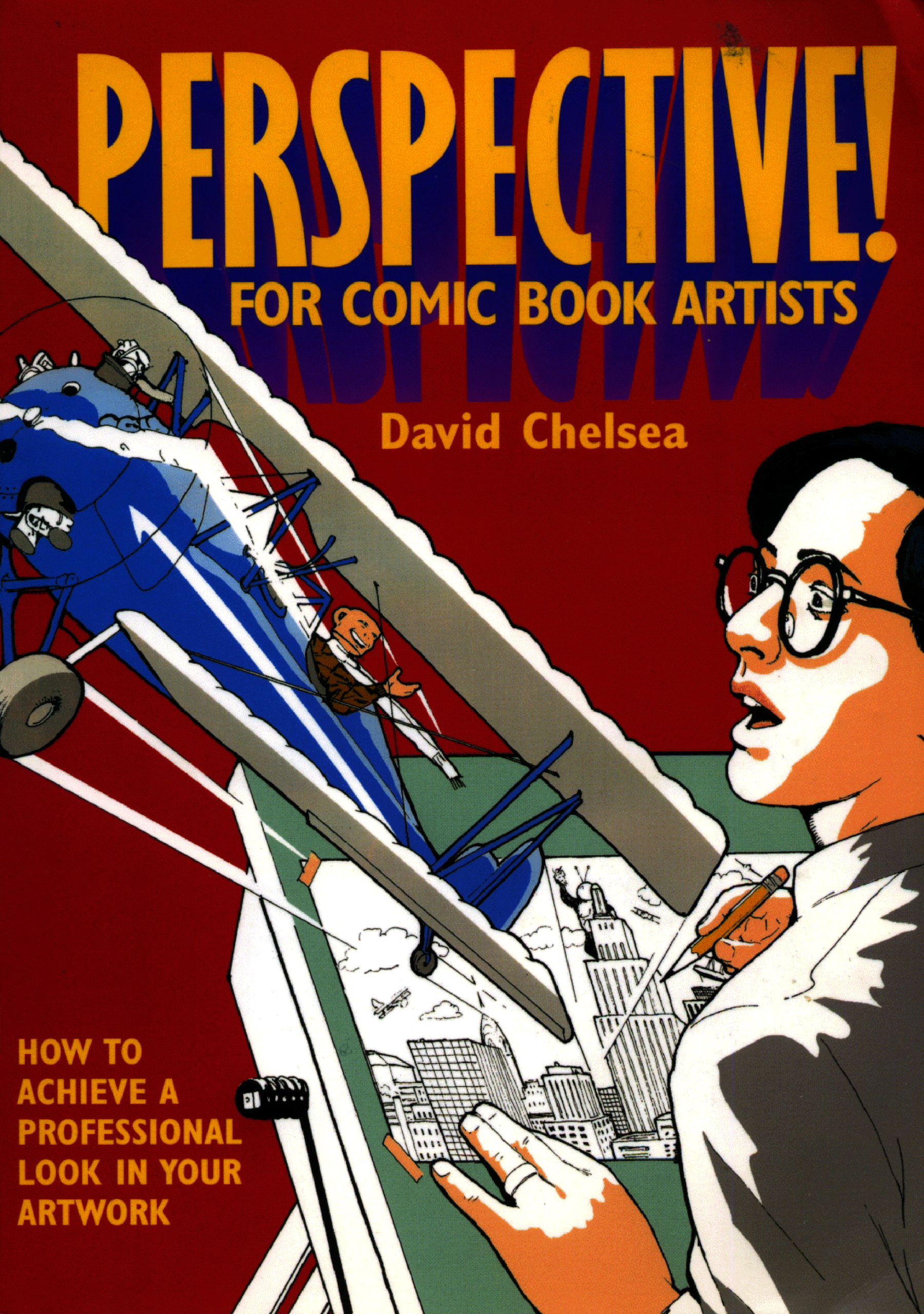 图片[1]-T1395-David Chelsea 漫画家的透视教程 | David Chelsea – Perspective! For Comic Book Artists-爱画画的卷心菜
