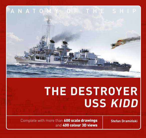 T1408-驱逐舰基德号 | The Destroyer USS Kidd-爱画画的卷心菜